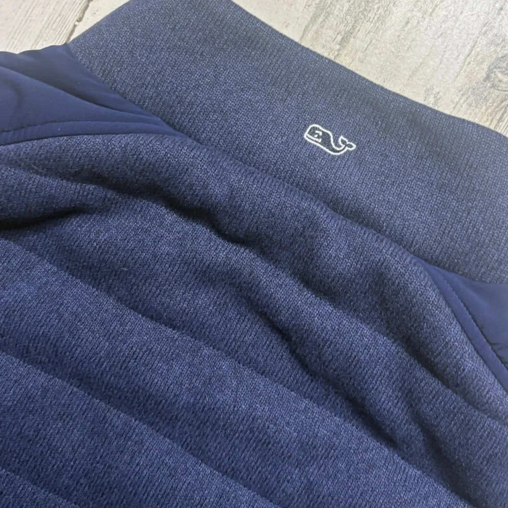 Vineyard Vines Men's Dark Blue Quilted Vest Size XL - Picture 5 of 5